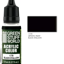Acrylic Color BLACK STALLION - Little Painter Art | Exploring the Endless Possibilities of Art| Pigment