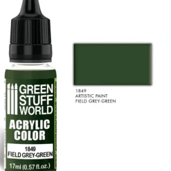 Acrylic Color FIELD GREEN-GREY - Little Painter Art | Exploring the Endless Possibilities of Art| Pigment