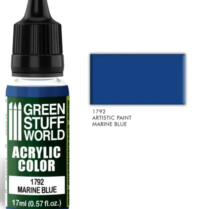 Acrylic Color MARINE BLUE - Little Painter Art | Exploring the Endless Possibilities of Art| Pigment