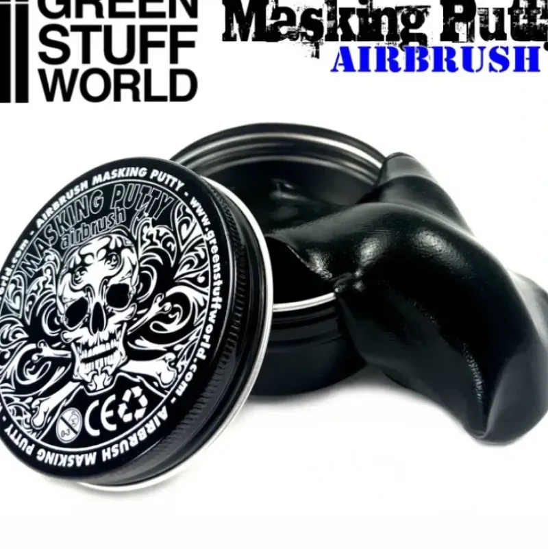 Airbrush Masking Putty - Little Painter Art | Exploring the Endless Possibilities of Art| Brush