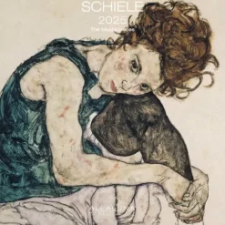 Allaluna 2025 Wall Calendar - Schiele - Little Painter Art | Exploring the Endless Possibilities of Art| Hot