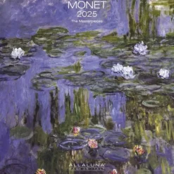 Allaluna 2025 Wall Calendar - Monet - Little Painter Art | Exploring the Endless Possibilities of Art| Hot