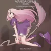 Allaluna 2025 Wall Calendar - Manga Girls - Little Painter Art | Exploring the Endless Possibilities of Art| Hot
