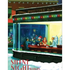 Allport Editions Boxed Holiday Cards 12pk Silent Nighthawks - Little Painter Art | Exploring the Endless Possibilities of Art| Shop All