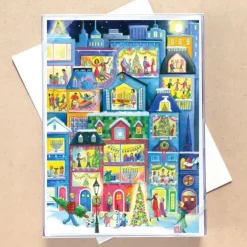 Allport Holiday Greeting Card, Happy Everything - Little Painter Art | Exploring the Endless Possibilities of Art| Shop All