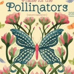 Amber Lotus 2025 Wall Calendar - Praise for the Pollinators - Little Painter Art | Exploring the Endless Possibilities of Art| Shop All