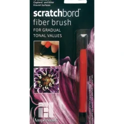 Ampersand Scratchbord Fiber Brush - Little Painter Art | Exploring the Endless Possibilities of Art| Brush