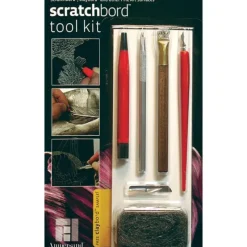 Ampersand Scratchbord Tool Kit - Little Painter Art | Exploring the Endless Possibilities of Art| Brush