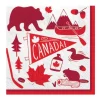 Amscan Beverage Napkins 30pk Canadian Pride - Little Painter Art | Exploring the Endless Possibilities of Art| Shop All