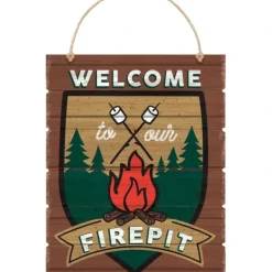 Amscan Camping Hanging Sign - Little Painter Art | Exploring the Endless Possibilities of Art| Hot