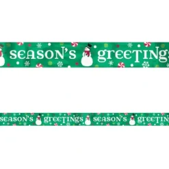 Amscan Christmas Banner - Snowman Seasons Greetings - Little Painter Art | Exploring the Endless Possibilities of Art| Shop All