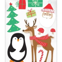 Amscan Christmas Gel Window Clings - Little Painter Art | Exploring the Endless Possibilities of Art| Shop All