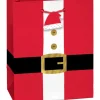 Amscan Christmas Gift Bag, Small - Santa Belt - Little Painter Art | Exploring the Endless Possibilities of Art| Hot