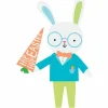 Amscan Easter Jointed Bunny Cutout 3ft Decoration - Little Painter Art | Exploring the Endless Possibilities of Art| Shop All