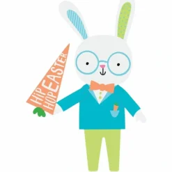 Amscan Easter Jointed Bunny Cutout 3ft Decoration - Little Painter Art | Exploring the Endless Possibilities of Art| Shop All