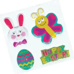 Amscan Easter Puffy Stickers - Little Painter Art | Exploring the Endless Possibilities of Art| Hot