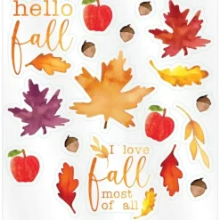 Amscan Fresh Autumn Window Clings - Little Painter Art | Exploring the Endless Possibilities of Art| Shop All