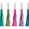 Amscan Fringed Party Blowouts 8pk Starlight Foil - Little Painter Art | Exploring the Endless Possibilities of Art| Hot