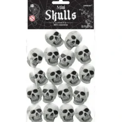 Amscan Halloween Mini Skulls 18pk - Little Painter Art | Exploring the Endless Possibilities of Art| Hot