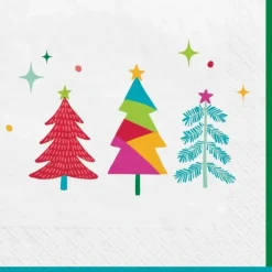 Amscan Lunch Napkins 40pk - Merry Everything - Little Painter Art | Exploring the Endless Possibilities of Art| Hot