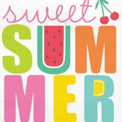 Amscan Lunch Napkins 16pk - Sweet Summer - Little Painter Art | Exploring the Endless Possibilities of Art| Shop All