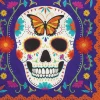 Amscan Lunch Napkins 40pk - Dia De Los Muertos Sugar Skulls - Little Painter Art | Exploring the Endless Possibilities of Art| Shop All