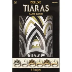 Amscan New Years Deluxe Party Tiaras 6pk - Little Painter Art | Exploring the Endless Possibilities of Art| Hot