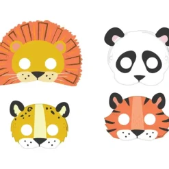 Amscan Party Masks 8pk - Get Wild - Little Painter Art | Exploring the Endless Possibilities of Art| Hot