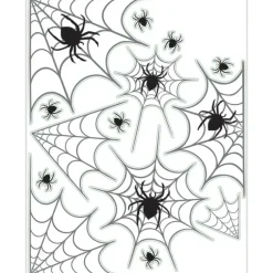Amscan Spiderweb Window Clings - Little Painter Art | Exploring the Endless Possibilities of Art| Shop All