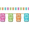 Amscan Tiki Flag Garland 12ft Banner - Little Painter Art | Exploring the Endless Possibilities of Art| Shop All