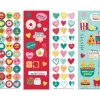 Amscan Valentine Stickers 36-sheets - Icons & Treats - Little Painter Art | Exploring the Endless Possibilities of Art| Shop All