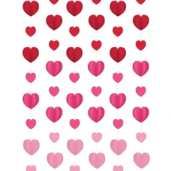 Amscan Valentines Dimensional Paper Hearts String Decorations - Little Painter Art | Exploring the Endless Possibilities of Art| Hot
