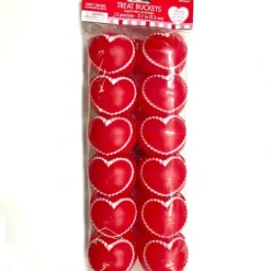Amscan Valentine's Heart Treat Buckets 12pk - Little Painter Art | Exploring the Endless Possibilities of Art| Shop All