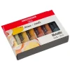 Amsterdam Acrylic Paint Metallic - Set of 6 x 20ml - Little Painter Art | Exploring the Endless Possibilities of Art| Canvas