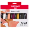 Amsterdam Acrylic Paint Set - Portrait 6 x 120ml - Little Painter Art | Exploring the Endless Possibilities of Art| Hot
