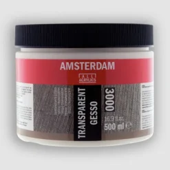 Amsterdam gesso transparant 500ml - Little Painter Art | Exploring the Endless Possibilities of Art| Shop All