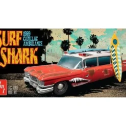 AMT 1959 Cadillac Ambulance 1/25 Model Kit (Level 2) - Little Painter Art | Exploring the Endless Possibilities of Art| Shop All