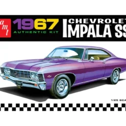 AMT 1967 Chevrolet Impala SS 1/25 Model Kit (Level 2) - Little Painter Art | Exploring the Endless Possibilities of Art| Shop All
