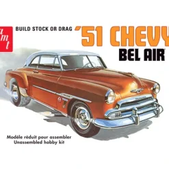 AMT 1951 Chevy Bel-Air Stock or Drag 1/25 Model Kit (Level 2) - Little Painter Art | Exploring the Endless Possibilities of Art| Shop All