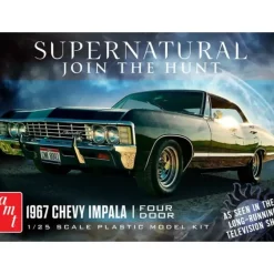 AMT 1967 Chevy Impala 4-Door Supernatural 1/25 Model Kit Level 2 - Little Painter Art | Exploring the Endless Possibilities of Art| Shop All