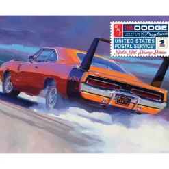 AMT 1969 Dodge Charger Daytona (USPS Stamp Series Collector Tin) - Little Painter Art | Exploring the Endless Possibilities of Art| Shop All