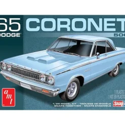 AMT 1965 Dodge Coronet (Snap) 2T 1/25 Model Kit (Level 2) - Little Painter Art | Exploring the Endless Possibilities of Art| Shop All