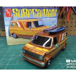 AMT 1977 Ford Surfer Van 2T 1/25 Model Kit (Level 2) - Little Painter Art | Exploring the Endless Possibilities of Art| Shop All