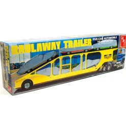 AMT 5-Car Haulaway Trailer 1/25 Model Kit (Level 3) - Little Painter Art | Exploring the Endless Possibilities of Art| Shop All