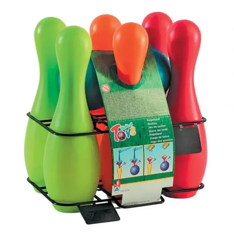 Androni Giocattoli 6-Pin Bowling Set - Little Painter Art | Exploring the Endless Possibilities of Art| Hot