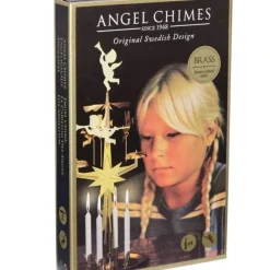 Angel Chimes Brass Candle Holder with Candles - Little Painter Art | Exploring the Endless Possibilities of Art| Shop All