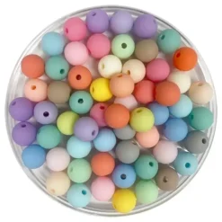 Angels Craft 8mm Beads - Matte Multi-Coloured - Little Painter Art | Exploring the Endless Possibilities of Art| Shop All