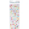 Angels Craft Rhinestone Stickers - Round Multcolour - Little Painter Art | Exploring the Endless Possibilities of Art| Hot
