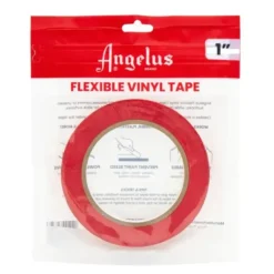 Angelus Flexible Vinyl Tape - 1" Red - Little Painter Art | Exploring the Endless Possibilities of Art| Canvas