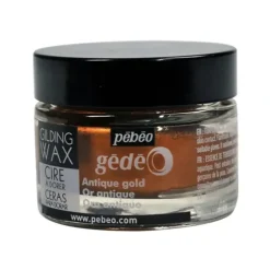 Antique Gold Gilding Wax - Pebeo - Little Painter Art | Exploring the Endless Possibilities of Art| Brush